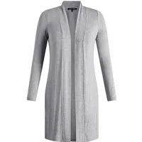 Base Level Curvy Longstrickjacke Figurumspielende, weiche Strickqualität