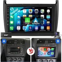 ESSGOO Für VW Polo 5 2009-2017 Andriod 15 Autoradio Autoradio (RDS, Digitalradio (DAB), FM, AM, Apple Carplay Android Auto GPS Navi WIFI BT SWC EQ)