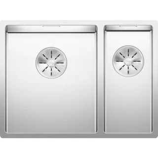 Blanco Claron Spüle 521607 340/180-IF, 58,5 x 44 cm, links, Edelstahl Seidenglanz