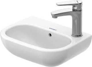 Duravit D-Code Handwaschbecken Weiß Hochglanz 360 mm - 0705360008 0705360008