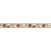 A.S. Création Bordüre Only Borders, aufgeschäumt, floral, Retro, Rosen Bordüre Struktur Floral Selbstklebend Borte Wohnzimmer modern