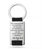 Geschenkehöhle Schlüsselanhänger PREMIUM Schlüsselanhänger mit edler Gravur als Schutzengel, Ein Schlüsselanhänger – fünf Botschaften, ein Gefühl: Liebe.