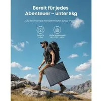 Anker Solarpanel ANKER SOLIX PS200 B, tragbar Powerstation