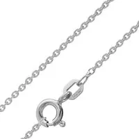 trendor Kette ohne Anhänger 64031, Ankerkette 925 Sterlingsilber Rhodiniert 1,5 mm