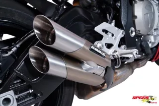 Sport Auspuff Bodis Duobolico Titan BMW S 1000 RR Bj. 2009-2014 mit ABE