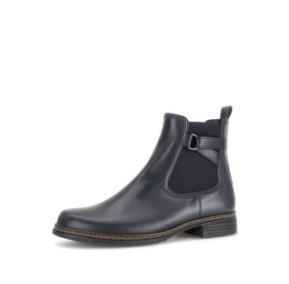 pius gabor - Chelsea Boots Glattleder blau blau - Gr. - 5 UK