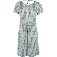 ROADSIGN australia Jerseykleid Iced Blue (1, 1-tlg., 1) mit Allover-Design, weich fallend, ideal für warme Tage