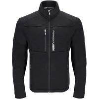 PUMA Workwear Fleecejacke Strickfleecejacke mit Stehkragen, verlängertes Rückenteil