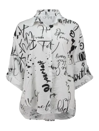 Zabaione - Blouse Ja44ninn white - Gr. - XL