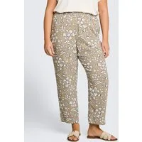 TOM TAILOR PLUS 7/8-Hose Hosen & Chino Plus Size - Loose Fit Hose aus Viskose