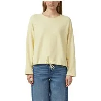s.Oliver Sweater mit Bindeband am Saum