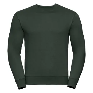Russell Herren Authentic Sweatshirt, schmaler Schnitt (Flaschengrün)