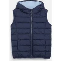 s.Oliver Outdoorjacke Outdoor-Weste Wasserabweisende Unisex Outdoor-Weste mit Kapuze
