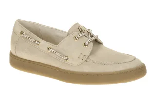 Paul Green Damen Schn?r-Halbschuhe 1185-01 PG 1185 Beige Biscuit Echtleder Mo...