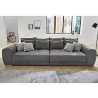 Jockenhöfer Gruppe Big-Sofa Moldau, B. 306 cm, mit Federkernpolsterung, Liegefläche 120x240 cm, Mega-Sofa, mit 4 Zierkissen & Federkern