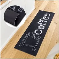 HANSE Home Küchenläufer Cup Of Coffee, rechteckig, Höhe: 3 mm, Läufer, Rutschfest, Küchenteppich, Küche, Teppich, Pflegeleicht