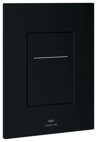 GROHE WC-Betätigung Arina 104644 eckig Silk Motion phantom black, 104644KF00 104644KF00