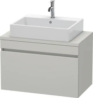 Duravit DuraStyle Konsolenwaschtischunterbau wandhängend Betongrau Matt 800x478x512 mm - DS530200707 DS530200707
