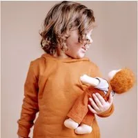 Chimpytoys Stoffpuppe Weiche Waldorfpuppe aus reiner Bio-Baumwolle, Waldorfpuppe,Naturpuppe,Biostoffpuppe,Waldorf Art,Biospielzeug