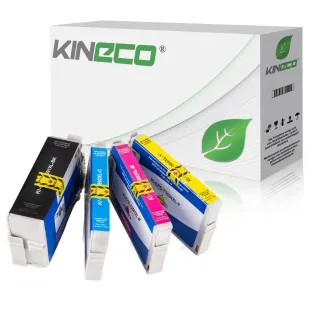 4 Tintenpatronen kompatibel zu Epson T3591XL-T3594XL Pro WF4720 XL