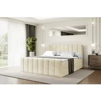 ALTDECOR Boxbett OTTA-Z (Multipocket-Matratze H4, H3 Matratze Bonellfederung, Topper, Kopfteil), Doppelbett mit Fußteil