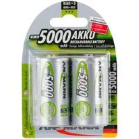 5000mAh NiMh, Akku silber