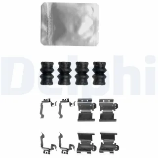 Delphi Zubeh?r f?r Bremsbel?ge hinten Chrysler Dodge Fiat Lancia LX0657