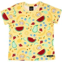Villervalla T-Shirt Früchte Unisex Kinder (1-tlg) Shirt, Oberteil, Leibchen, Funktionsshirt, Shortsleeve Shirt