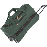 travelite Reisetasche BASICS, verschiedene Größen und Farben, Duffle Bag Reisegepäck Sporttasche Reisebag mit Trolleyfunktion