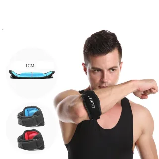 AOLIKES 1PCS Adjustable Basketball Tennis Golf Elbow Support Golfer's Strap Elbow Hand Protective Pads Lateral Pain Synd