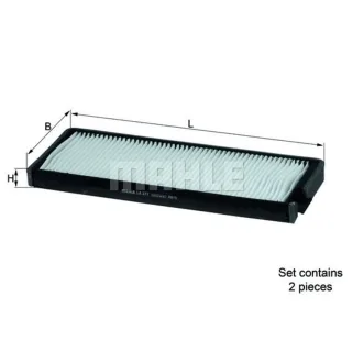 Mahle Innenraumfilter Chevrolet Rezzo Daewoo Rezzo 1,6