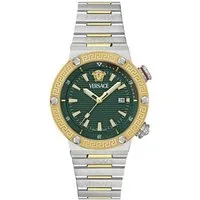 Versace Quarzuhr Greca Logo Diver