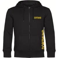 multifanshop Kapuzensweatjacke Dortmund - Brust & Seite - Sweat