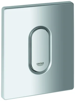 Grohe Abdeckplatte 42380 mit Drucktaste mattchrom, 42380P00 42380P00