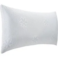 Nightlife Kopfkissen Nightlife Wendekopfkissen mit Kühleffekt für jede Jahreszeit, Füllung: viskoelatische Schaumstäbchen, Seitenschläfer, Bauchschläfer, Rückenschläfer, Wendekissen mit mit druckentlastendem Viskoschaum