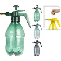 HAC24 Sprühflasche Drucksprüher Pumpsprühflasche Handsprüher Pumpsprüher, (1-tlg), Transparent 1,5 Liter mit Messingdüse