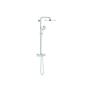 Grohe Rainshower SmartActive 310 Duschsystem 27966001 mit Aufputz-Thermostat, Wandmontage, chrom