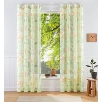 OTTO home Gardine Waldtiere (1 St), Ösen, transparent, Voile, bedruckte Kindergardine, verschiedene Größen