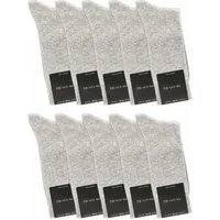 ca·wa·so Businesssocken für Herren aus 100 % Baumwolle - Reine Baumwollsocken - Weiche Socken (10 Paar) Doppelt verstricktes Garn und gekämmte Baumwolle für lange Haltbarkeit