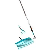 GARDENA Rechenbesen Gardena combisystem Rasenrechen Grubber