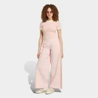 adidas Originals Sporthose WIDE LEG PANTS für Erwachsene, mit Gummizug, aus Baumwolle, normal-weite Passform