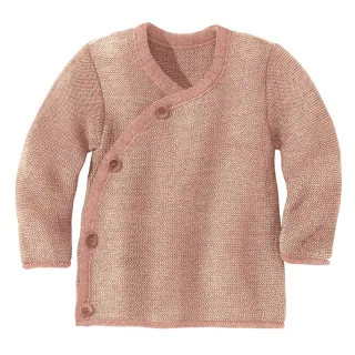 Disana Melange-Jacke Rosé-Natur Gr. 74/80