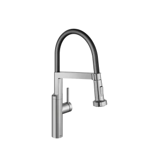 KWC Hebelmischer BISTRO E Highflex, A235, Edelstahl 125694