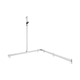 KEUCO AXESS Eck-Duschhandlauf 90° mit Brausestange, Metall, B: 115 H: 130,1 T: 115 cm, 35015170402 35015170402