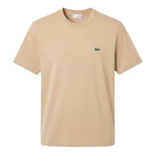 Lacoste - T-Shirt für Herren, Verriegelung, Schmal (Beige)