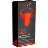 Orgie Stimulationsgel Touro Power Cream For Him, Flasche mit 15ml, Massagecreme mit wärmender & kühlender Wirkung