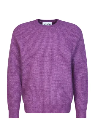 seidensticker - STU - MOHAIR MIX CREW - Gr. - S