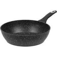 RESTO Kitchenware Bratpfanne Antlia, tiefe Pfanne mit ergonomischem Soft-Touch-Griff, Aluminium (1-tlg), Marmor-Antihaftbeschichtung, 4-lagig, für alle Herdarten geeignet