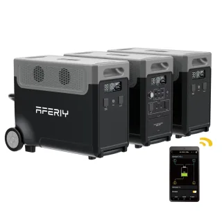 [EU Direct] Aferiy P310-EC-H 3600W 3840Wh Portable Power Station Support APP + 2* 3840Wh P310-EC-S Extension Battery, Ex