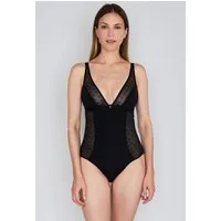 JOOP! Body Elegance in regulärer Passform, mit Logo-Mesh-Spitze